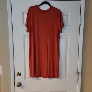 Knix Terracotta T-Shirt Dress